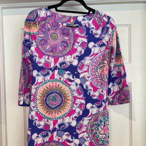 Lilly Pulitzer 3/4 Length Sleeve Dress